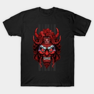 Demon Warrior Illustration T-Shirt